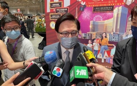 对赌牌竞投有信心 王英伟：金沙标书最后定稿下周三截止前提交